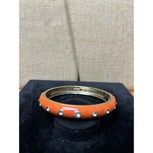 Sequin Nordstrom Multicolor Gold Tone Statement Enamel Bangle Bracelet #548